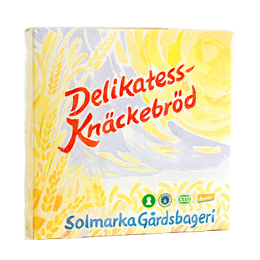 Solmarka Delikatessknäckebröd 450g från Solmarka Gårdsbageri