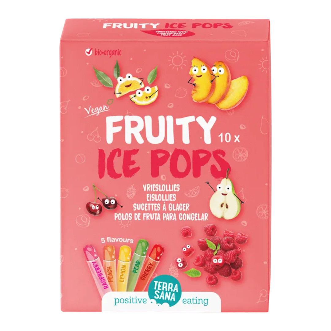 Isglass Fruity Ice Pops 10 styck