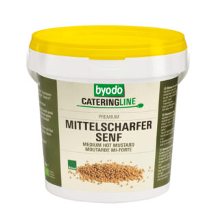 Senap medelstark 1kg från Byodo
